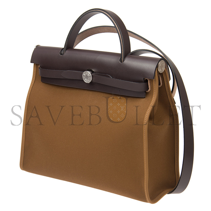 HERMES MASTER EBONY HERBAG MESSENGER 39 BAG H084489CKAN  (39*28*9cm)